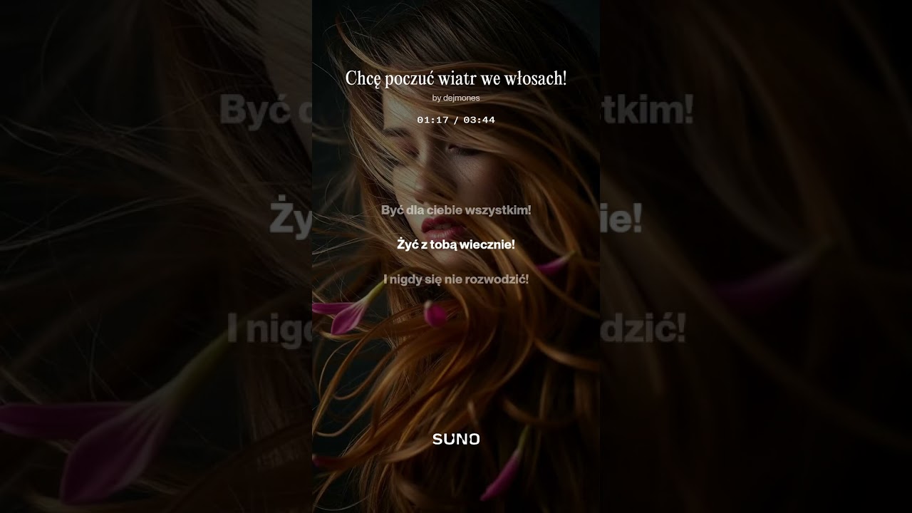 Chcę poczuć wiatr we włosach!
