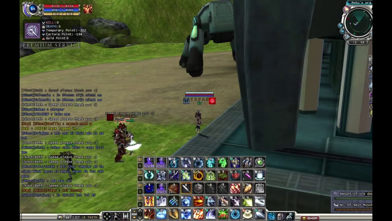RF RETURNHARD MARI KITA KEJER LVL 50