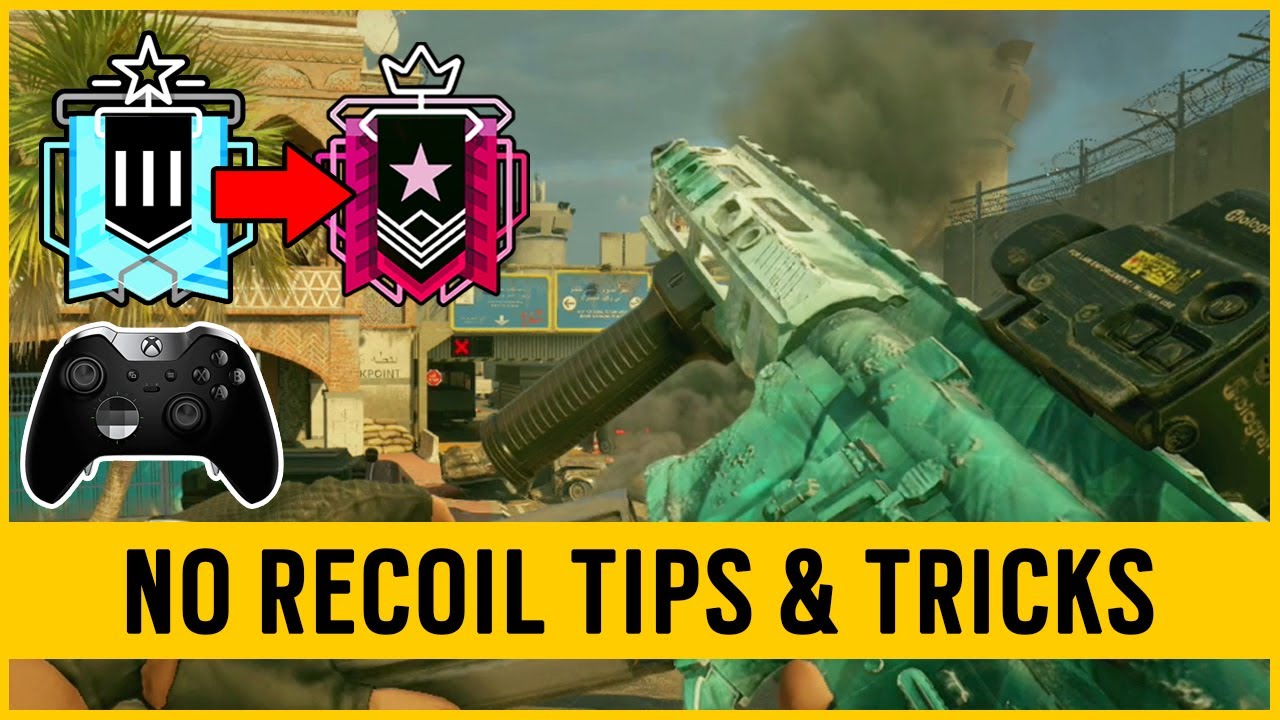 How to Control Recoil - Rainbow Six Siege Xbox (No Recoil Tips & Tricks)
