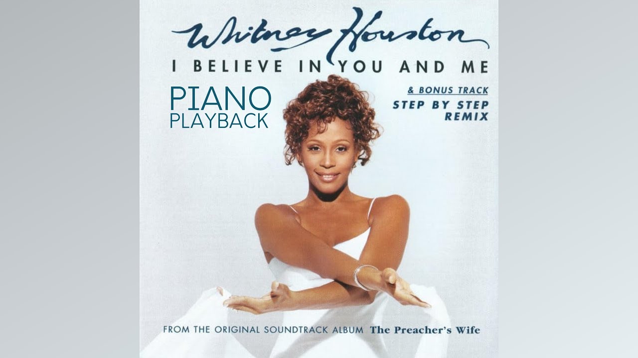 I Believe in You and Me (Whitney Houston) | Karaoke Version | Piano Playback