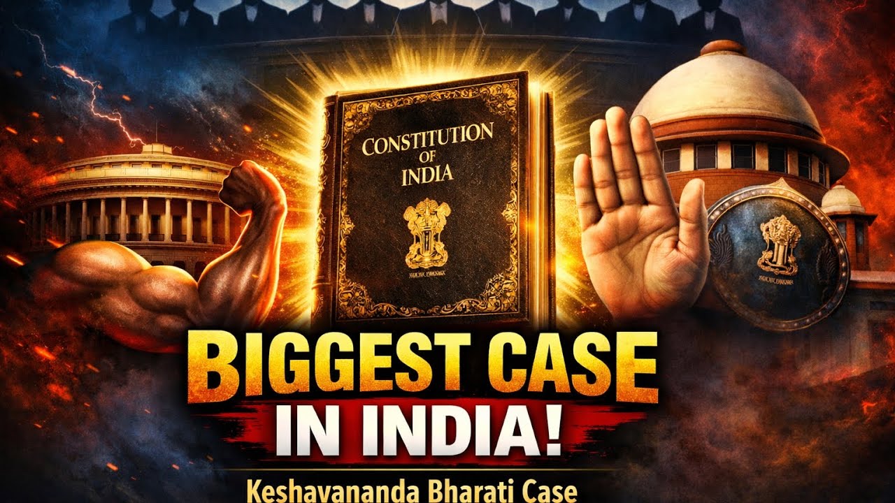 “Who is More Powerful? Parliament vs Constitution | Kesavananda Bharati Case”