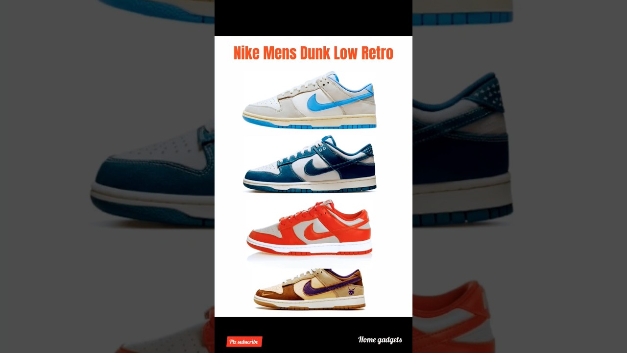Nike mens dunk retro shows sneakers #shorts #nike