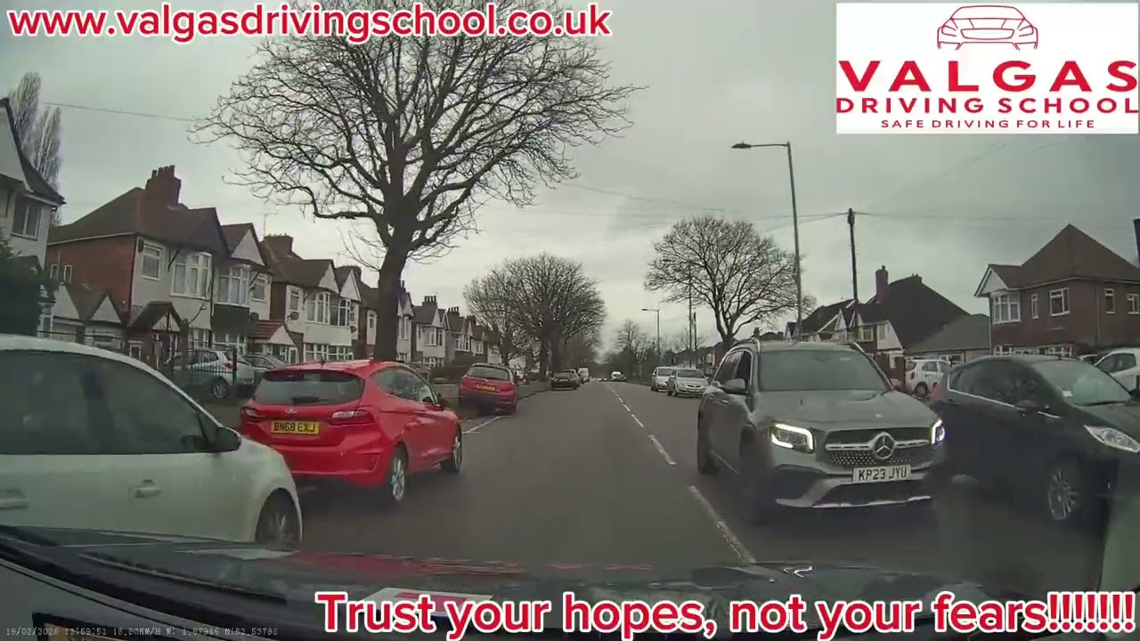 Kingstanding DVSA actual driving test  [A]