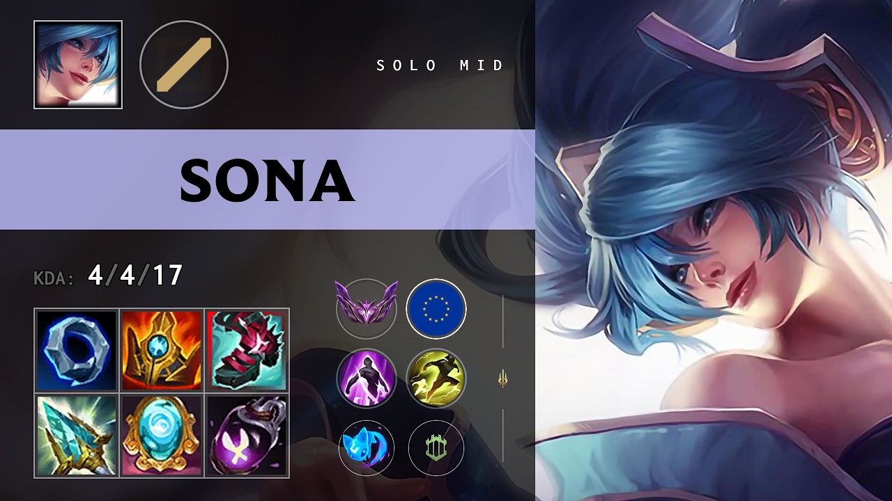 Sona Mid vs Hwei - EUNE Master Patch 26.11