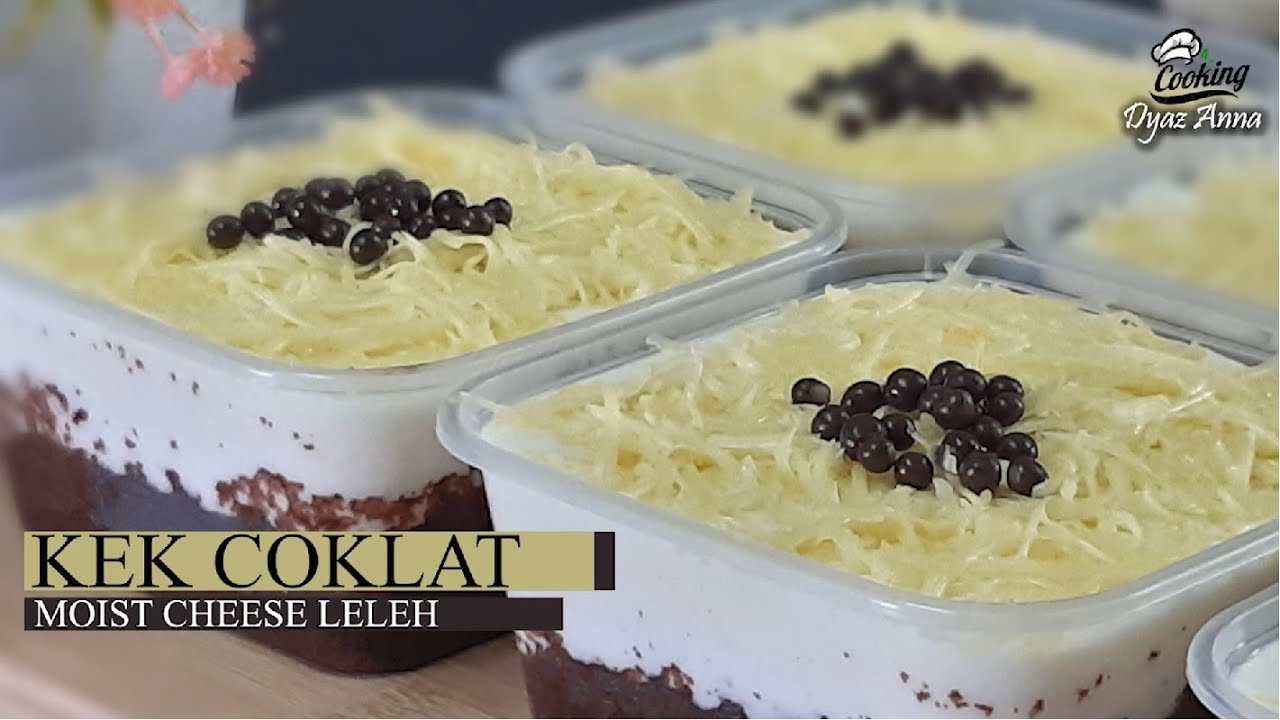KEK COKLAT MOIST CHEESE LELEH Boleh Untuk Jualan...
