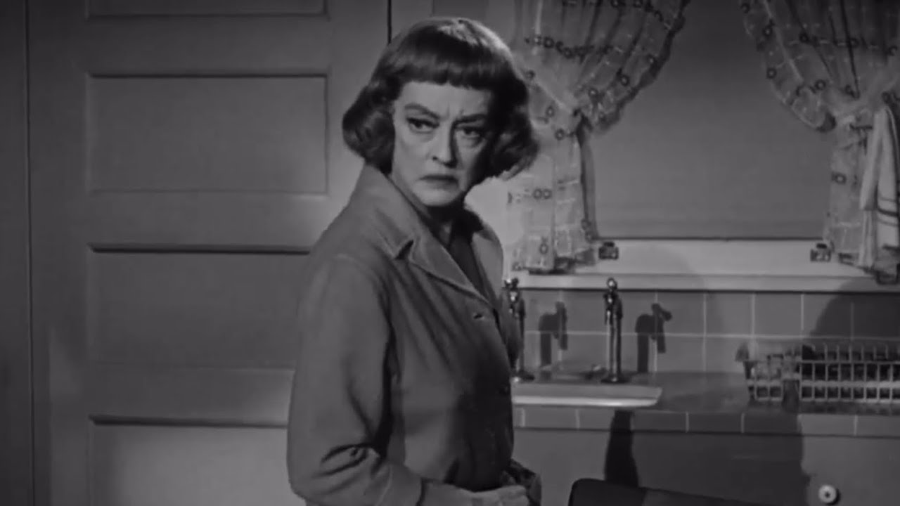 Bette Davis ANGRY in Dead Ringer (1964)