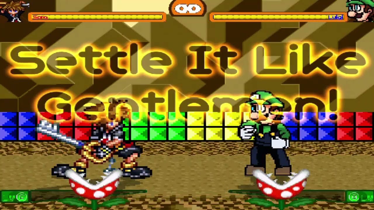 MG026 MUGEN - Sora #26 vs. Luigi (Fiction Fight)