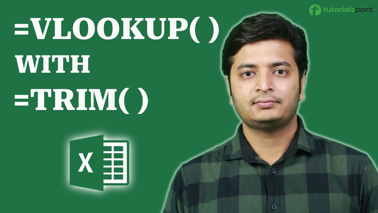 VLOOKUP Not Working? 😫 Fix It with TRIM in Excel! | Eliminate Extra Spaces Easily ✅
