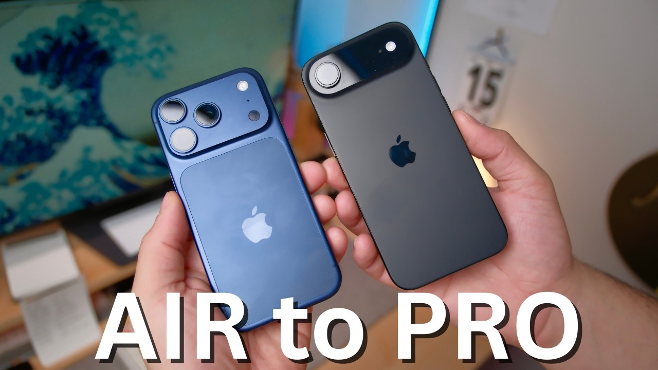 I Switched from iPhone 17 Pro to the Air..Here’s What Surprised Me