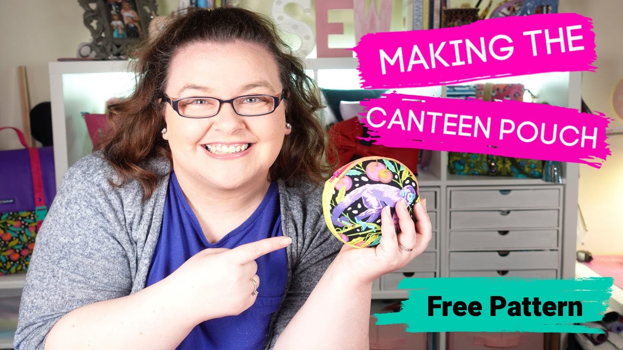 FREE PATTERN Making The Canteen Pouch By Becky Alexander Frost RjAf.MAKES #bagmaking #sewing