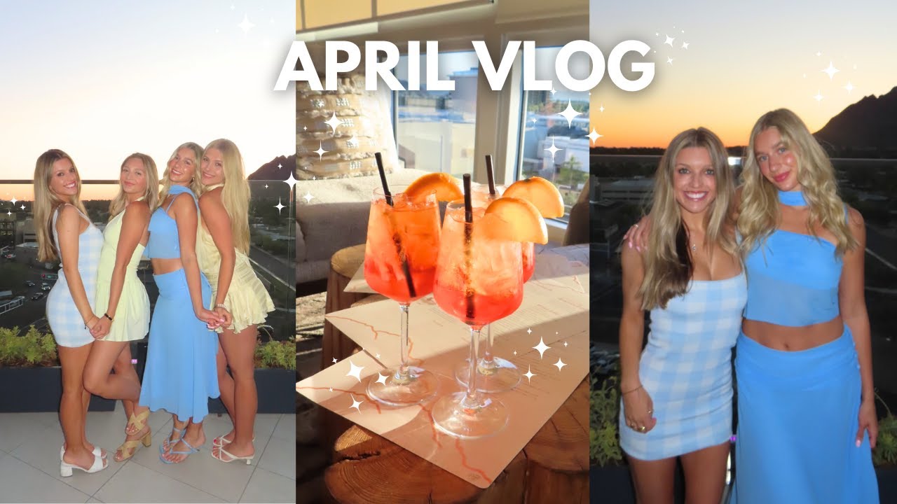 APRIL VLOG: birthday celebrations, pool days, and going out!