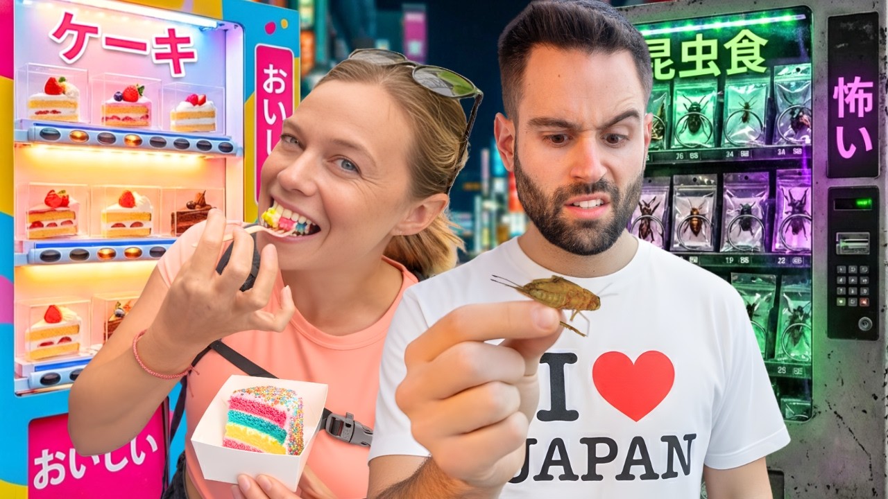 We Tested The BEST & WORST Vending Machine in Japan
