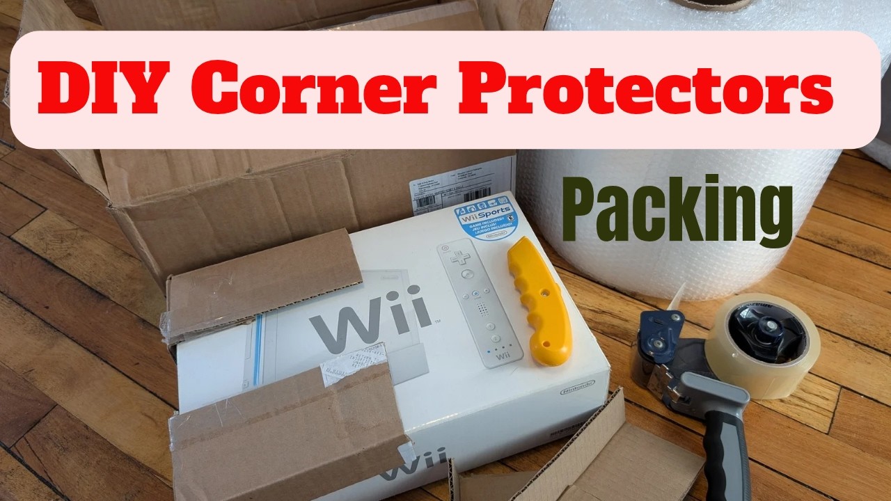 Packing Tips - How To Make Corner Protectors For Shipping