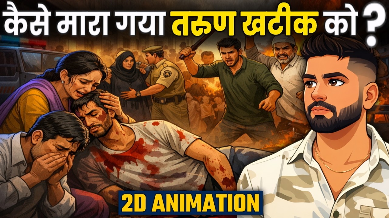 आखिर क्यों मारा गया Tarun Khatik को ? (2D Animation) @RahasyaTalkShow #2danimation #documentary