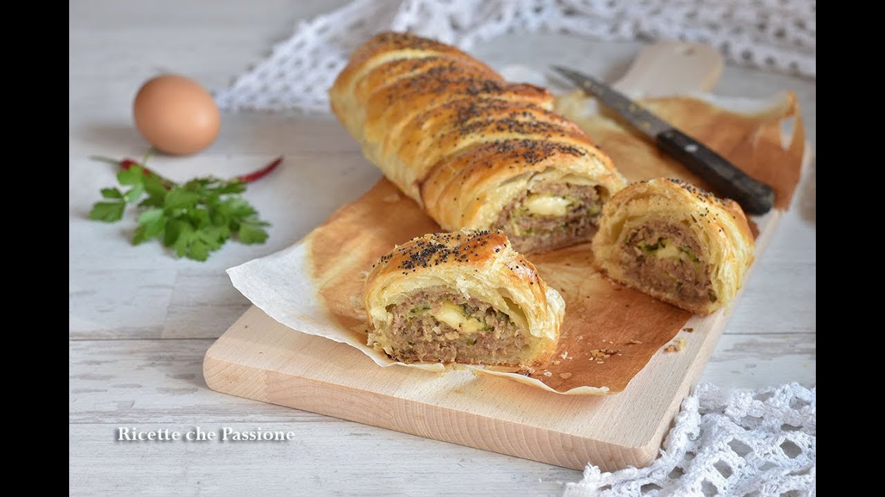 Polpettone ripieno in crosta - Ricette che Passione