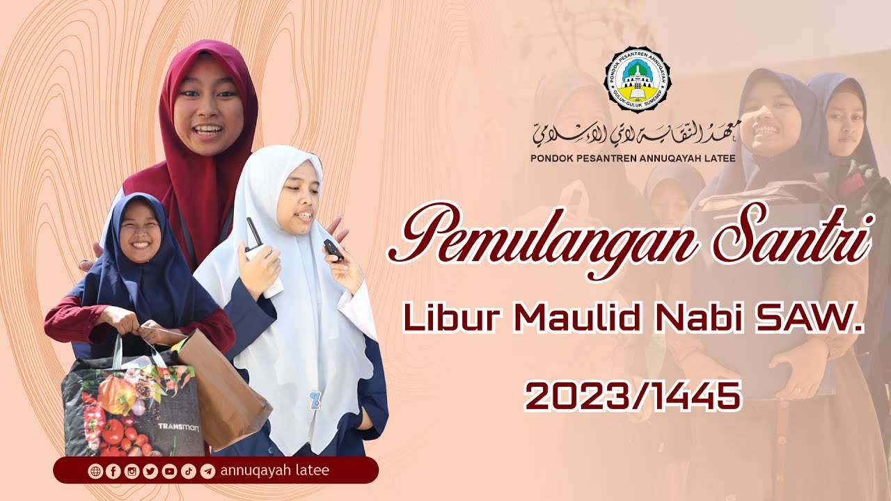 VLOG PEMULANGAN SANTRI LIBUR MAULID NABI 2023 | PP, Annuqayah Latee I
