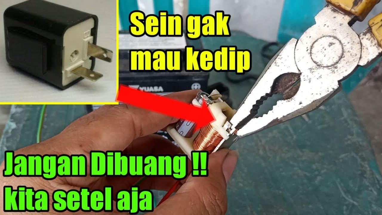 Cara memperbaiki SEIN tidak mau berkedip