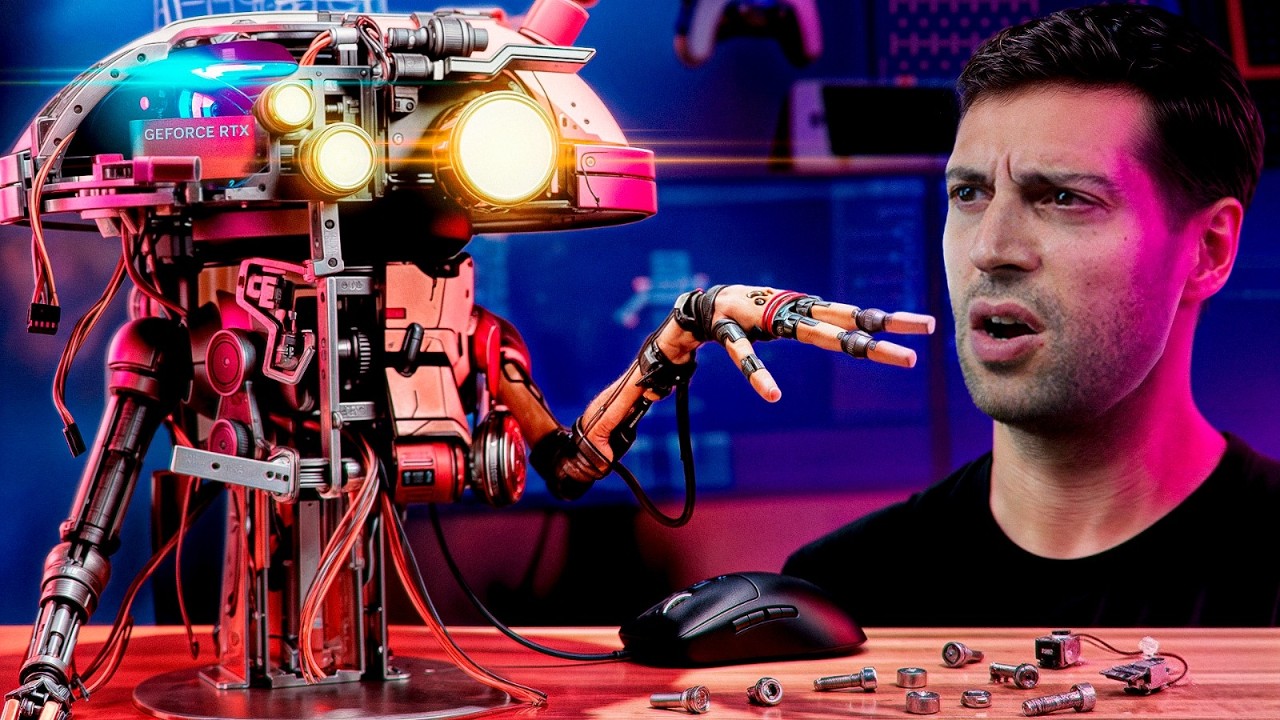 ¡Hicimos un ROBOT FUNCIONAL de CERO! (...Y es un PC Gaming)