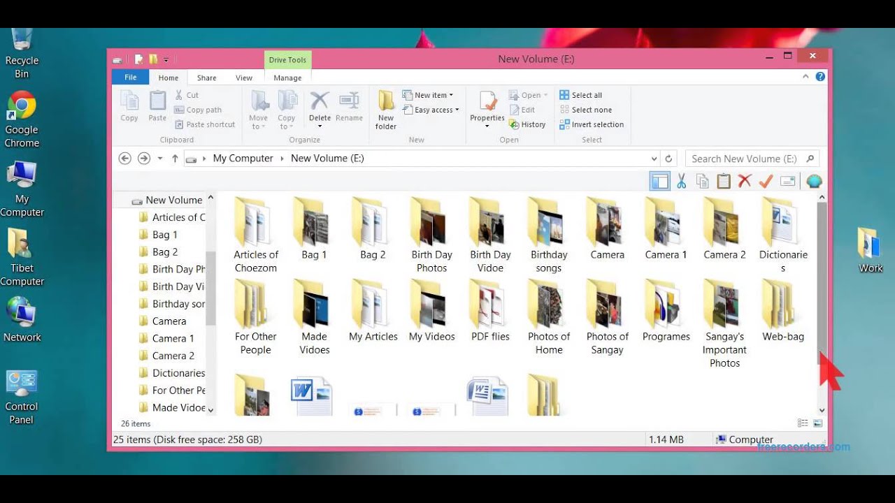 Tibet Computer: Teaching Basic of Windows 8 In Tibetan (Part 2)
