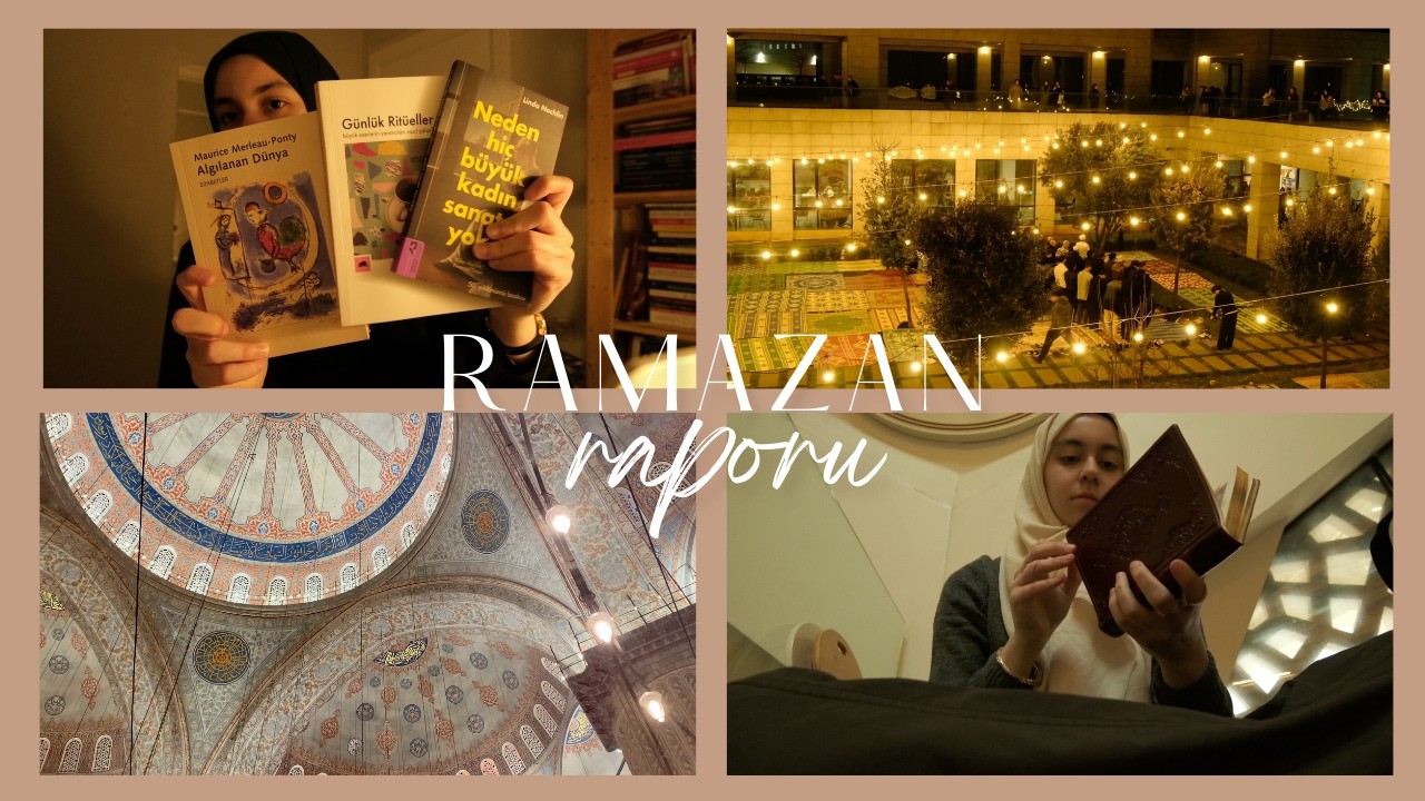 okunanlardan rötarlı bahsediyor ve iftarlara gidiyorum | VLOG