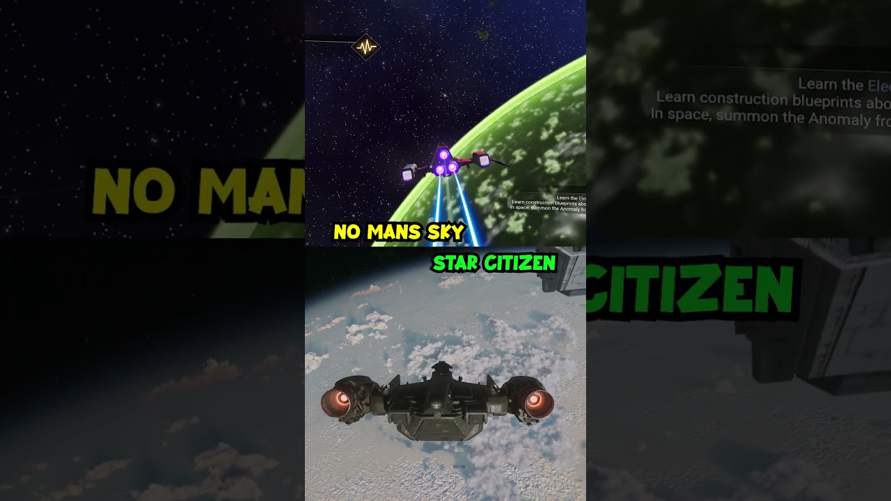 No Mans Sky vs Star Citizen: Hangar Exit 😲