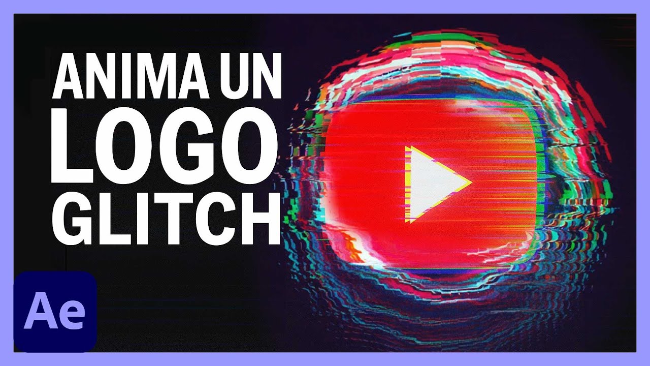 Cómo ANIMAR un LOGO con GLITCH en After Effects ⚡ (Fácil y Rápido)