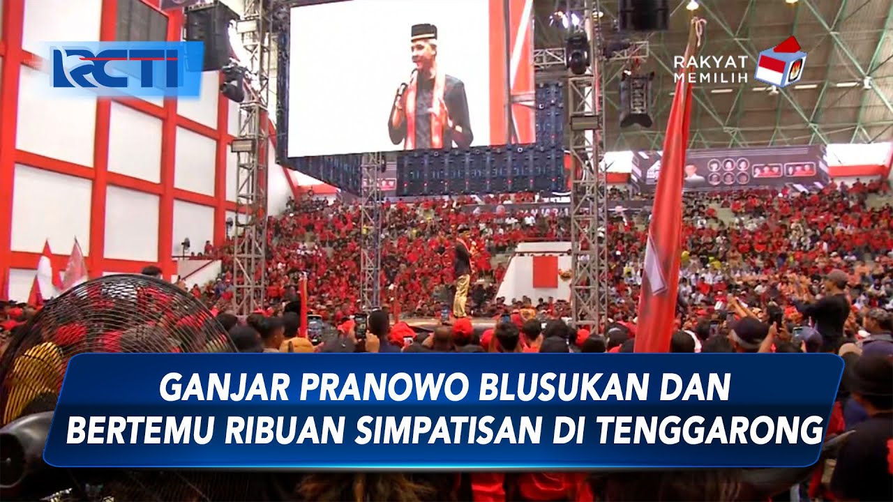 Ganjar Pranowo Blusukan dan Bertemu Ribuan Simpatisan di Tenggarong - SIS 07/12