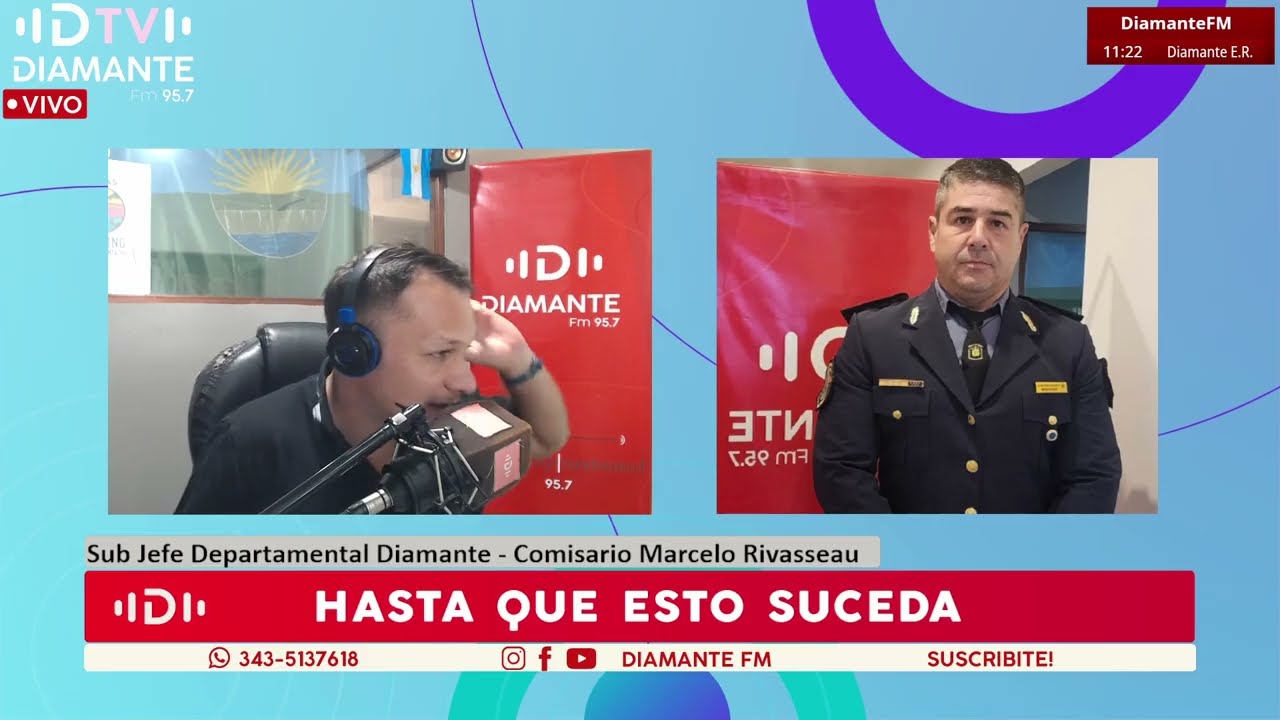 El subjefe departamental informó sobre operativos y procedimientos policiales