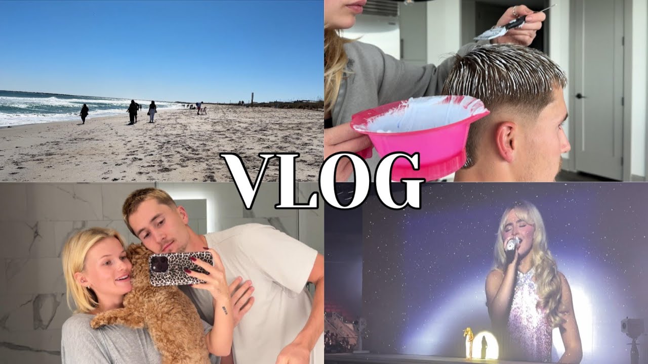 VLOG - NHL zápas, koncert Sabriny, Martin je blond? :D