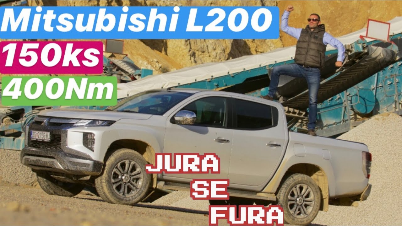 Korak ispred SUV-ova - Mitsubishi L200 - Jura se Fura