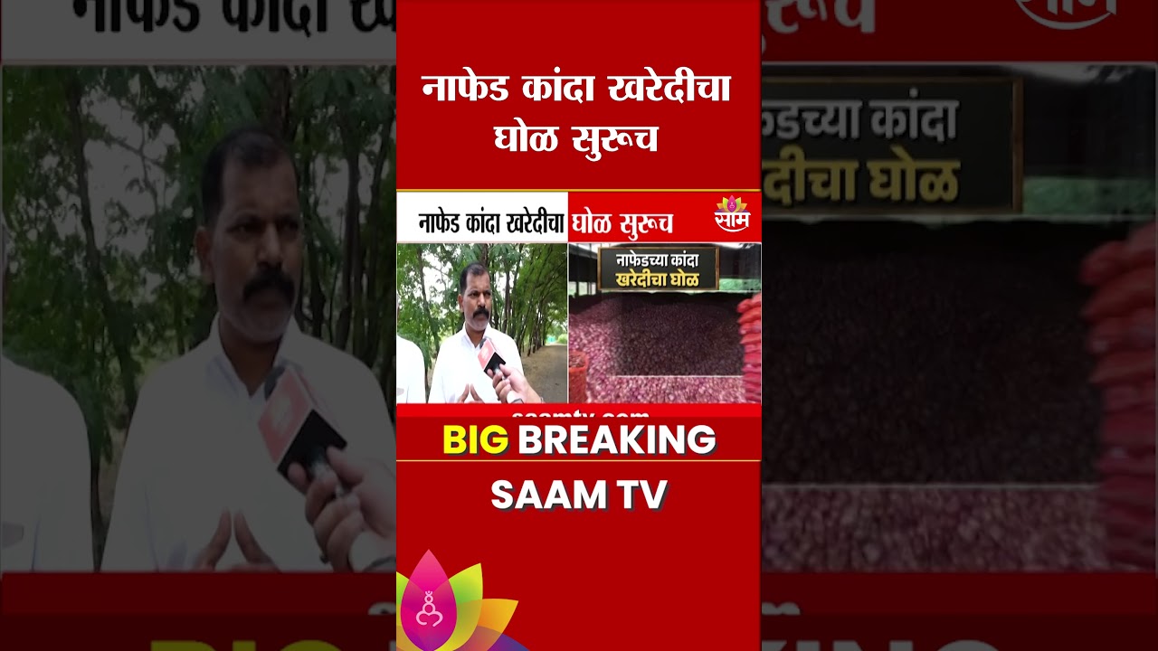 नाफेडच्या कांदा खरेदीत घोळ? शेतकऱ्यांचा संताप | Nafed Onion Purchase