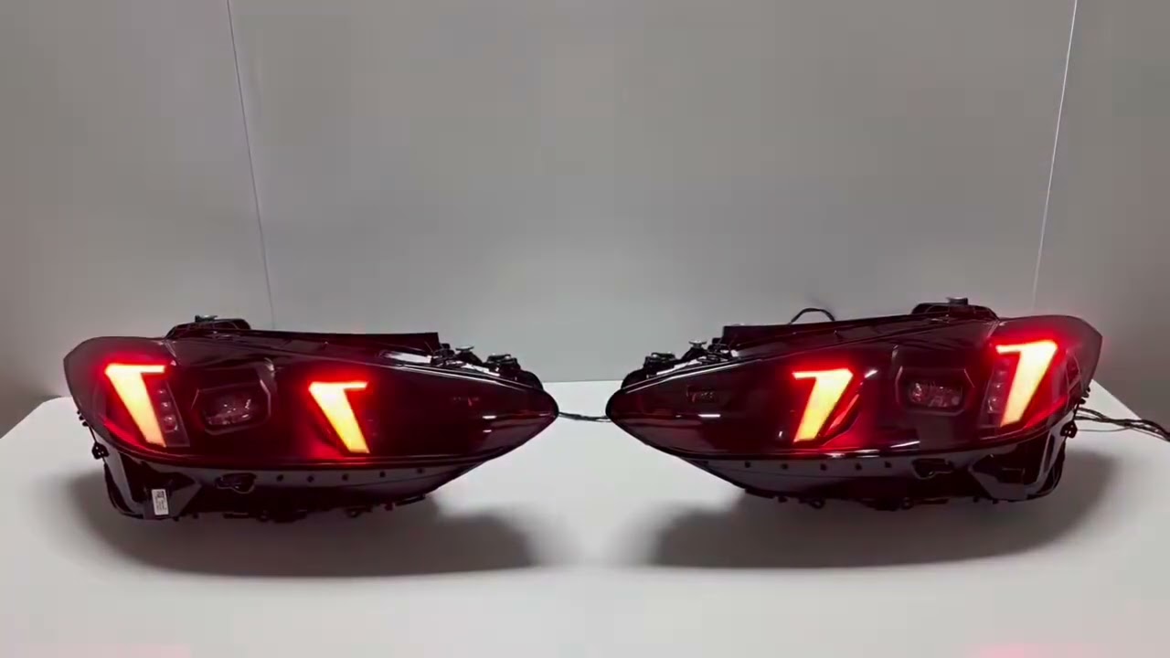 AERO CARBON - BMW 4 SERIES G22 COUPE + G26 GRAN COUPE LCI STYLE AFTERMARKET HEADLIGHTS #BMWG22