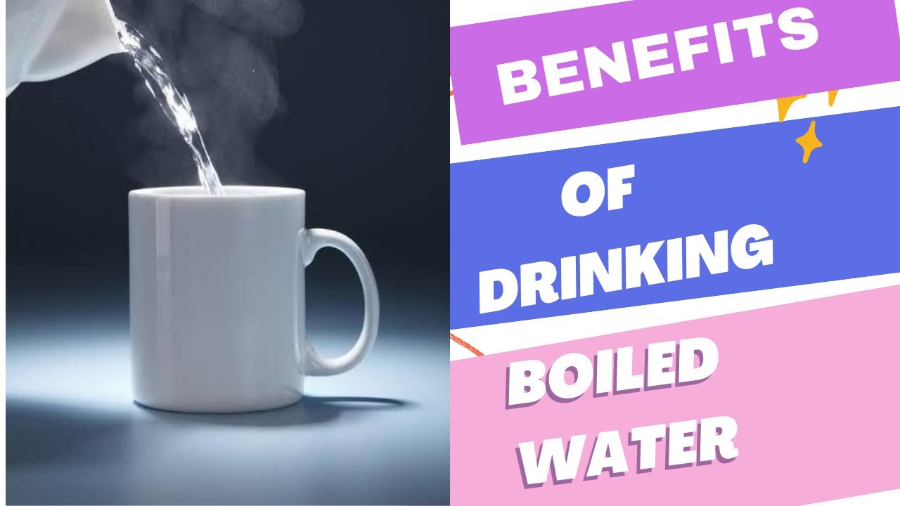 💧WHY WE SHOULD DRINK BOILED WATER?