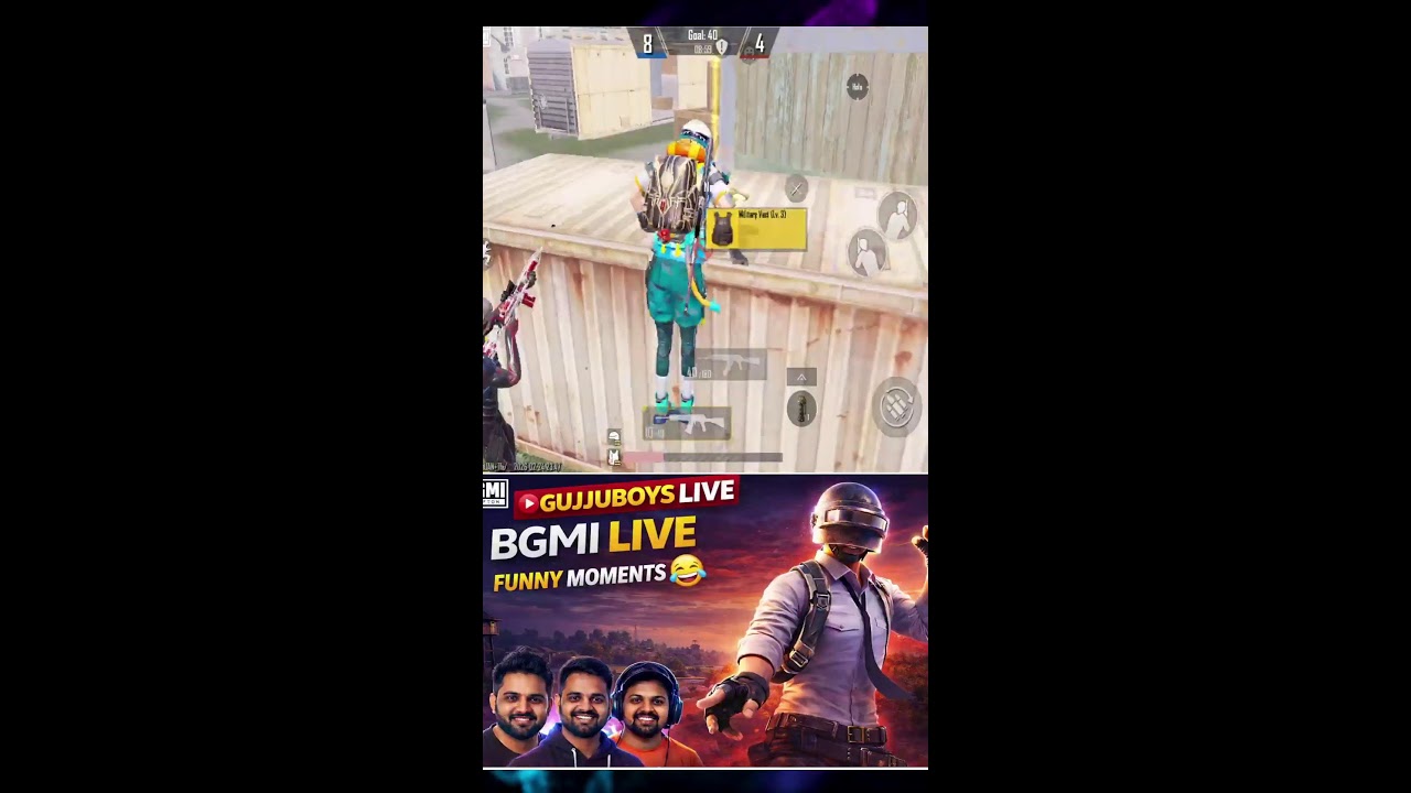 BGMI LIVE 🔴 | Squad Gameplay with GujjuBoysLive | Full Action