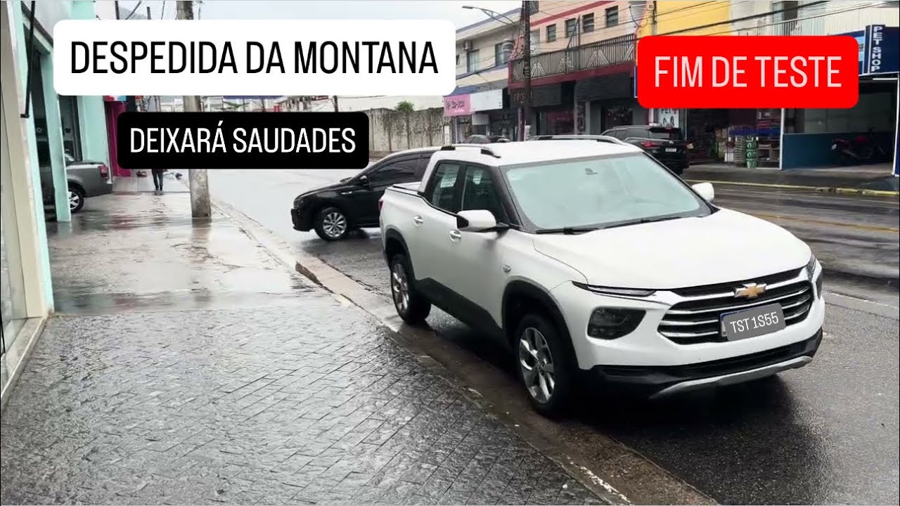 🏆 Despedida Chevrolet Montana LTZ 1.2 T 2024 l Teste de Longa Duração