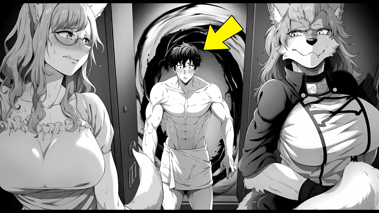 He Accidentally Finds a Portal in His Room That Leads to a Dungeon and Saves a Harem! - Manga Recap
