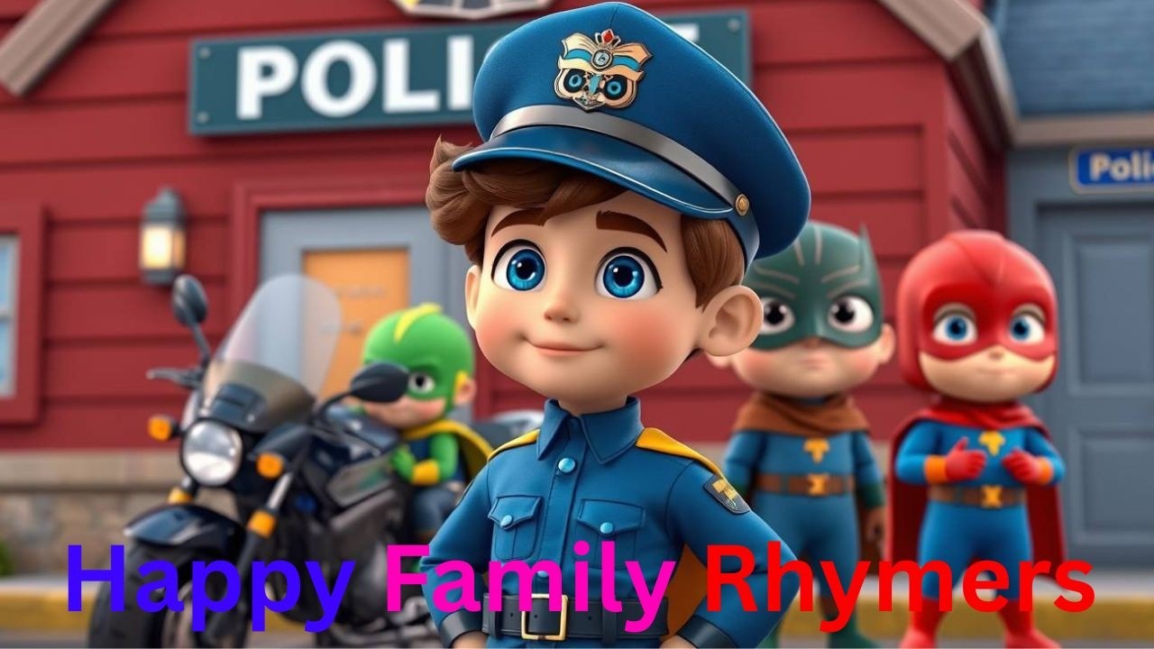 Wee-Woo! Brave Policeman 🚓 | Neo Opens His Own Police Station 2 | Kids Nursery Rhyme