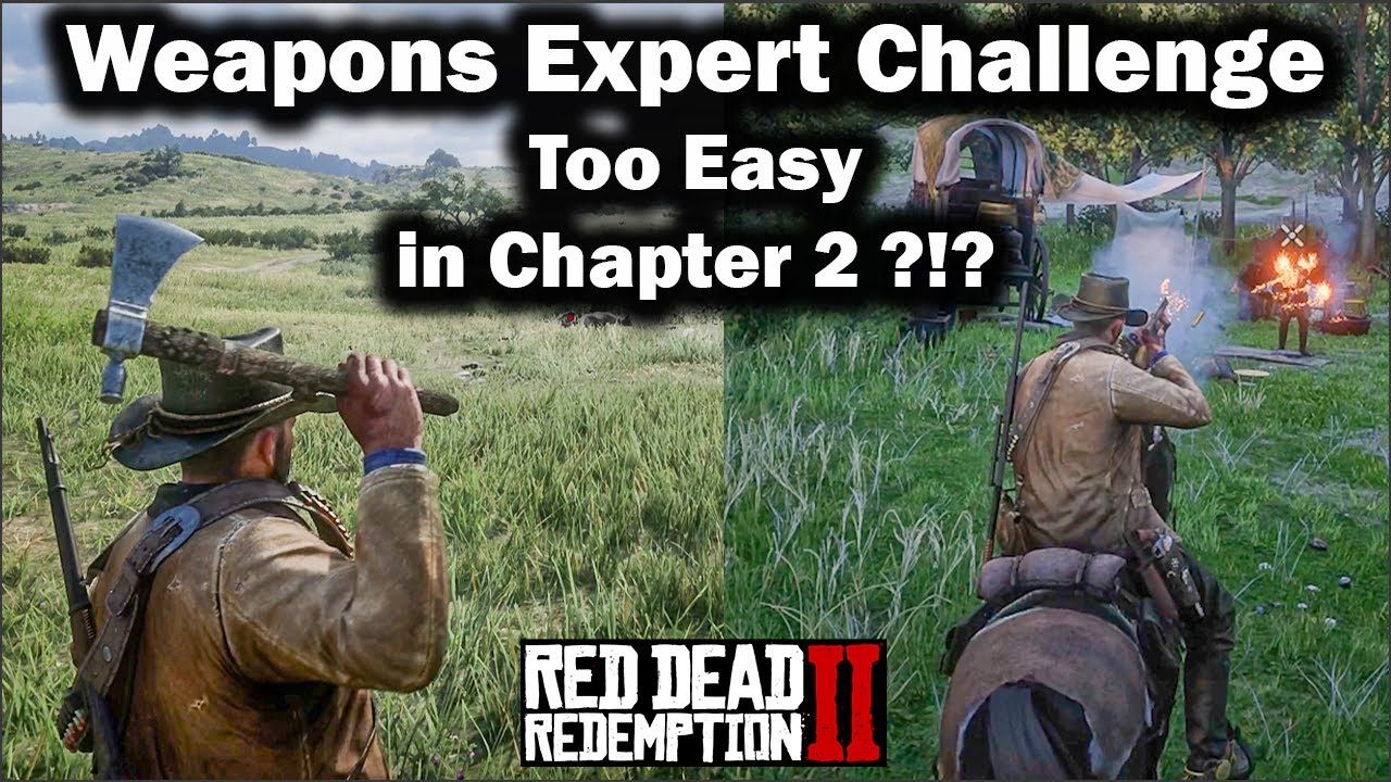 Испытание «Оружейный эксперт» стало проще во второй главе — Red Dead Redemption 2 — RDR2