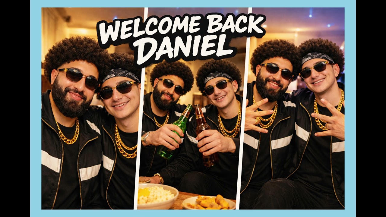 WELCOME BACK DANIEL (OFFICAL) VIDEO