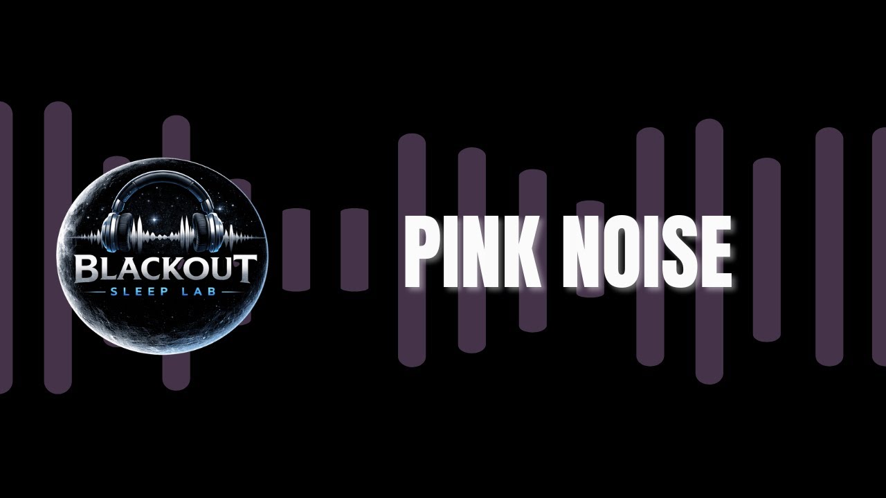 Pink Noise Black Screen 8 Hours | Blackout Sleep Lab