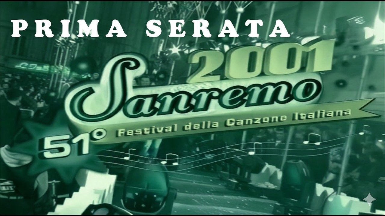 SANREMO 2001 - Prima serata (con Raffaella Carrà)