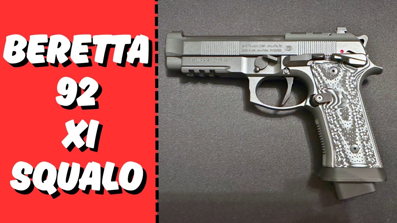 Beretta 92 Xi Squalo Recenzja