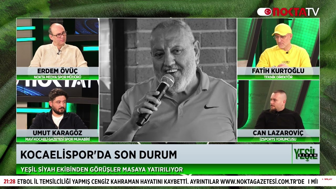 Kocaelispor'da Son Durum | Erdem Övüç İle Yeşil Siyah | 05.01.2026