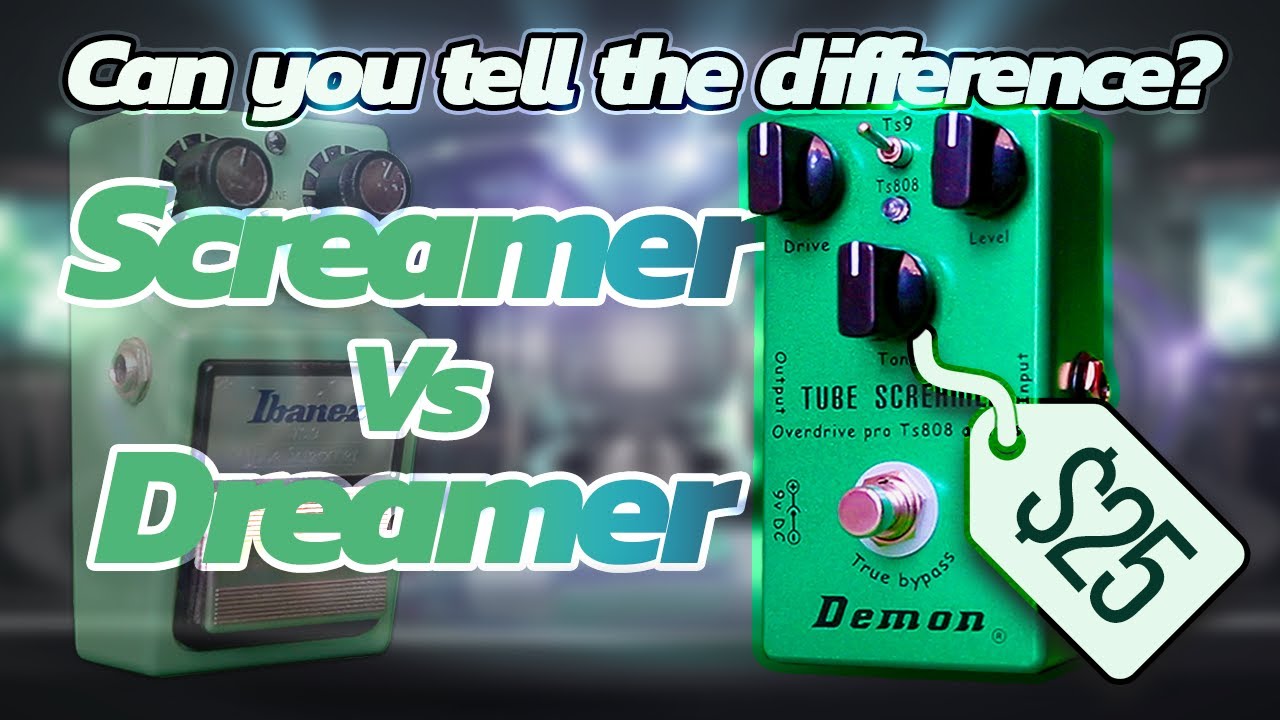 Demon tube screamer vs Ibanez TS9 Tube screamer | So close!
