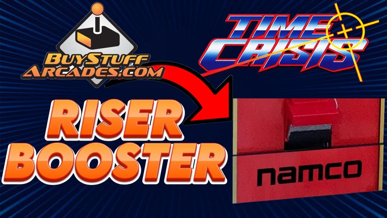 Arcade1up Time Crisis Buy Stuff Arcades Riser Booster Review!