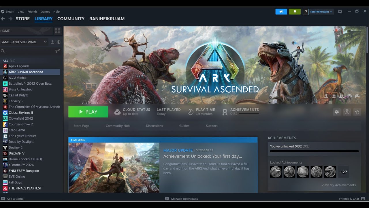 Исправлена ​​ошибка ARK Survival Ascended. Игра UE ShooterGame вылетает и скоро закроется.