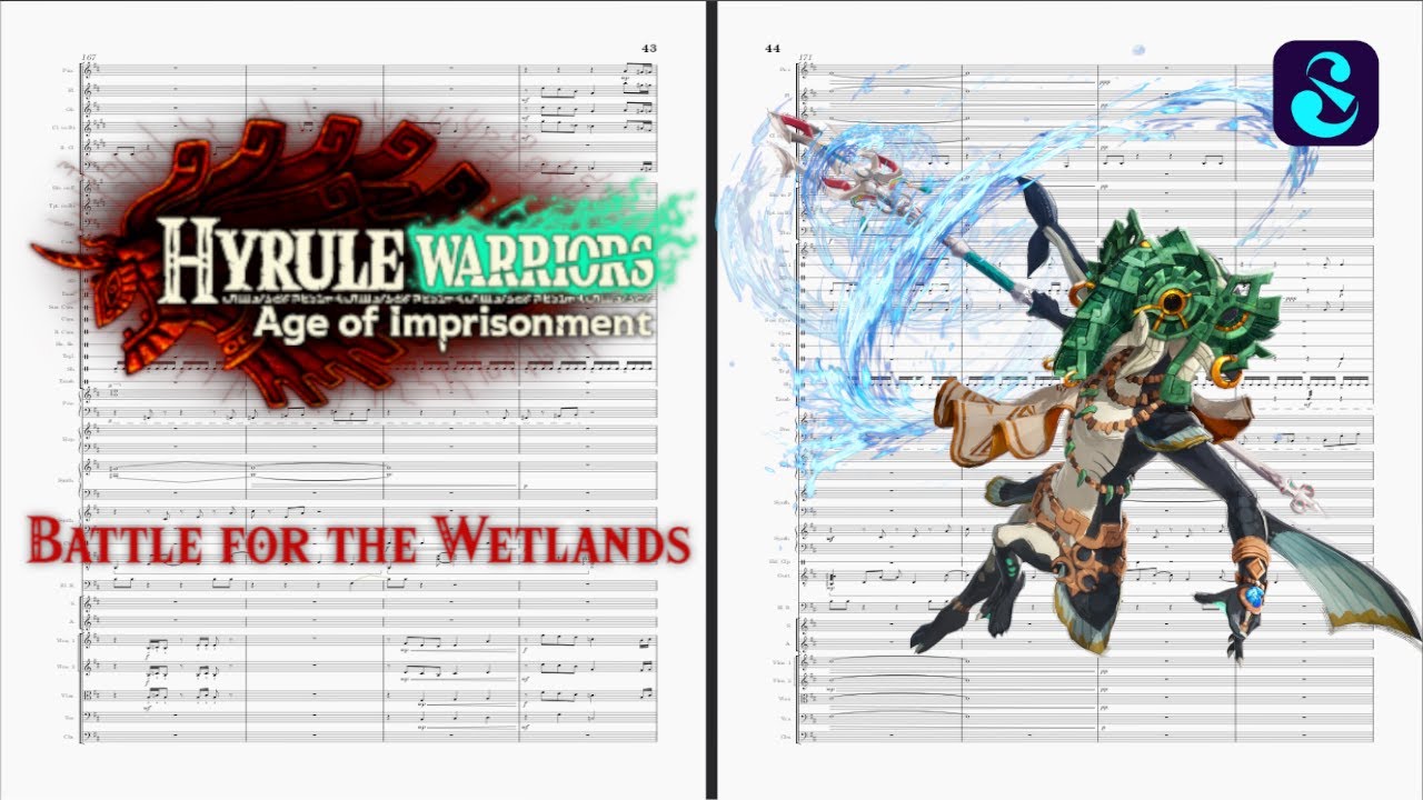 Battle for the Wetlands - Hyrule Warriors: Age of Imprisonment [Sheet Music]