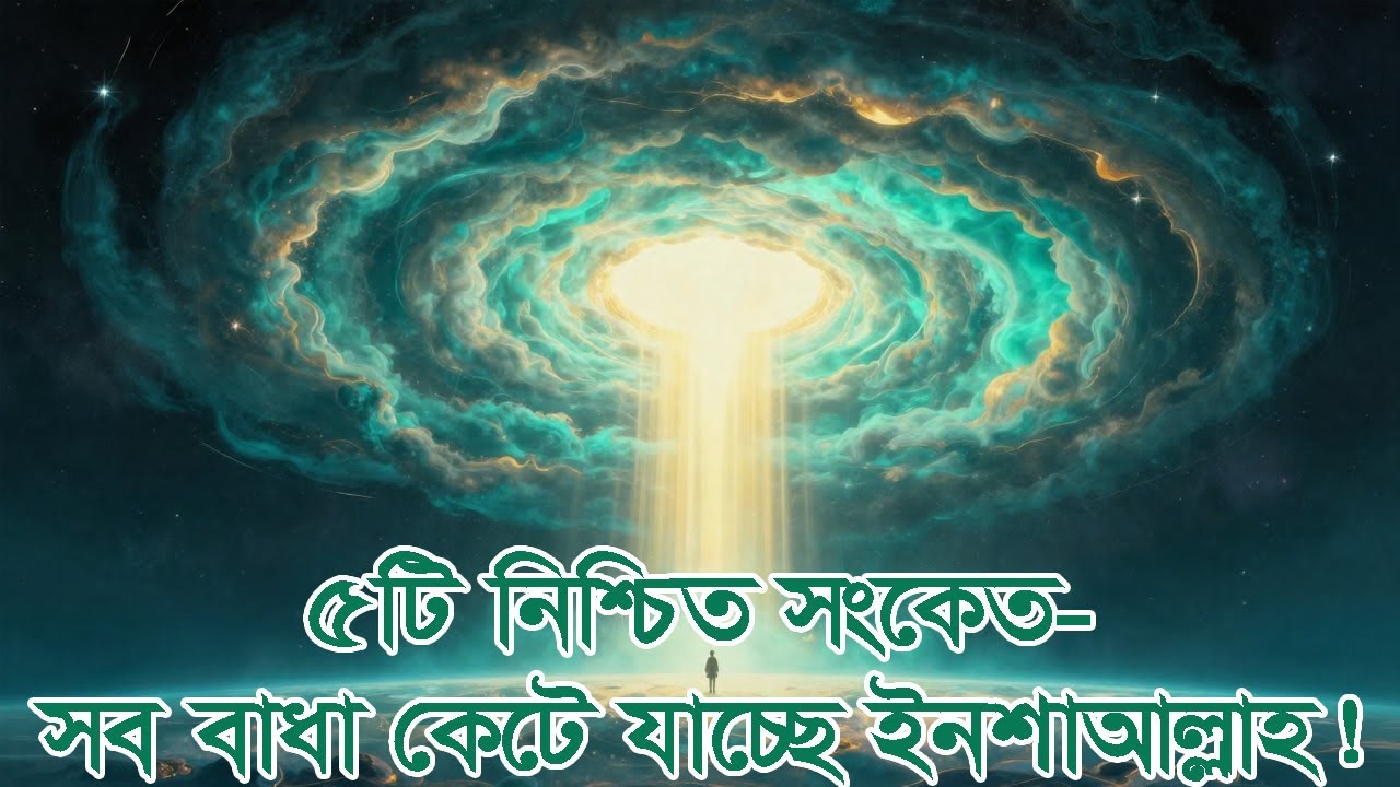 ৫টি নিশ্চিত সংকেত—সব বাধা কেটে যাচ্ছে ইনশাআল্লাহ! 5 Sure Ways Allah Is Clearing Your Path. #আলোরপথে