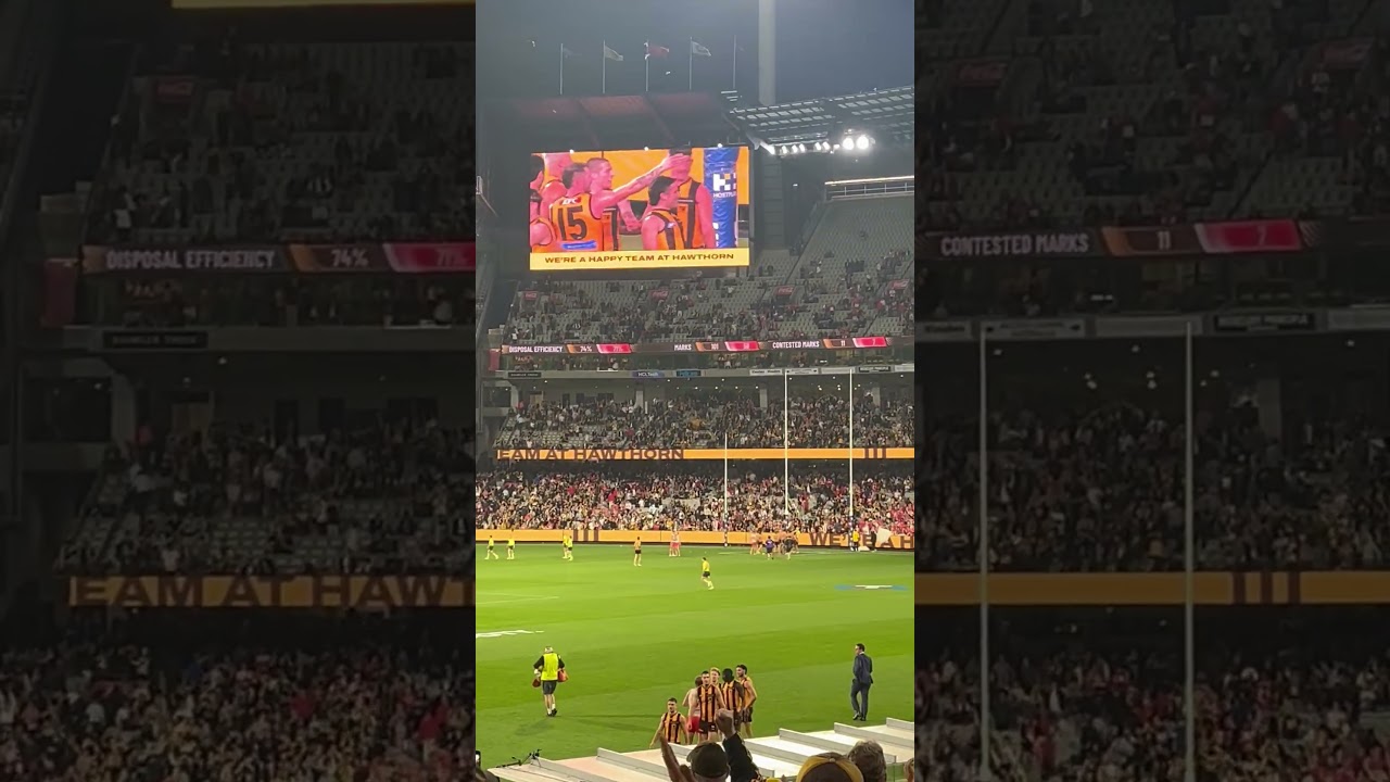 AFL - Hawthorn vs Sydney Final Siren (19/03/26)