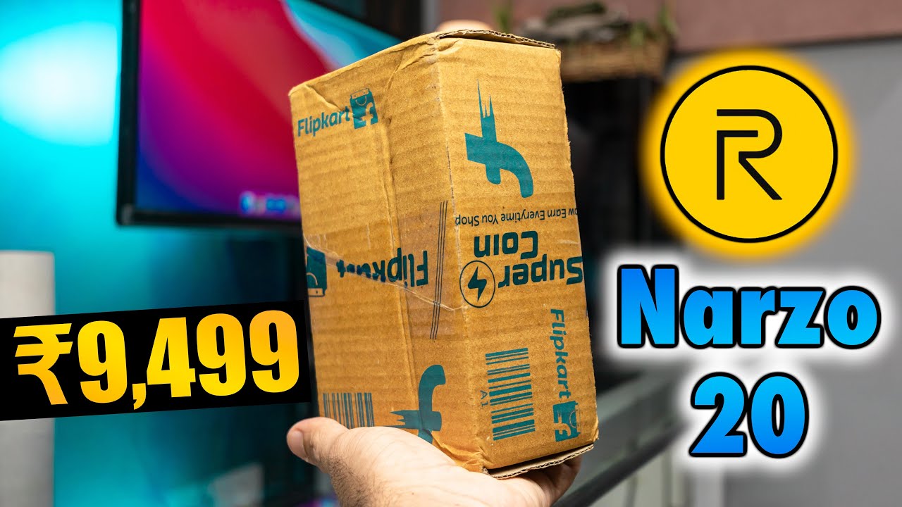Realme Narzo 20 Unboxing - Flipkart Big Billion day sale Unit | Helio G85 | 6000mAh Battery